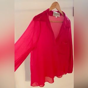 Rory Beca Silk Top in Pink